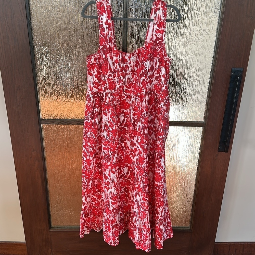 Aureta Square-Neck Corset A-Line Dress | Anthropologie size Large NWT - Picture 8 of 16